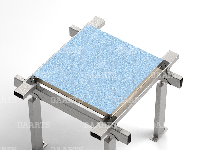 Фальшпол ЦОД схема DAARTS детализация